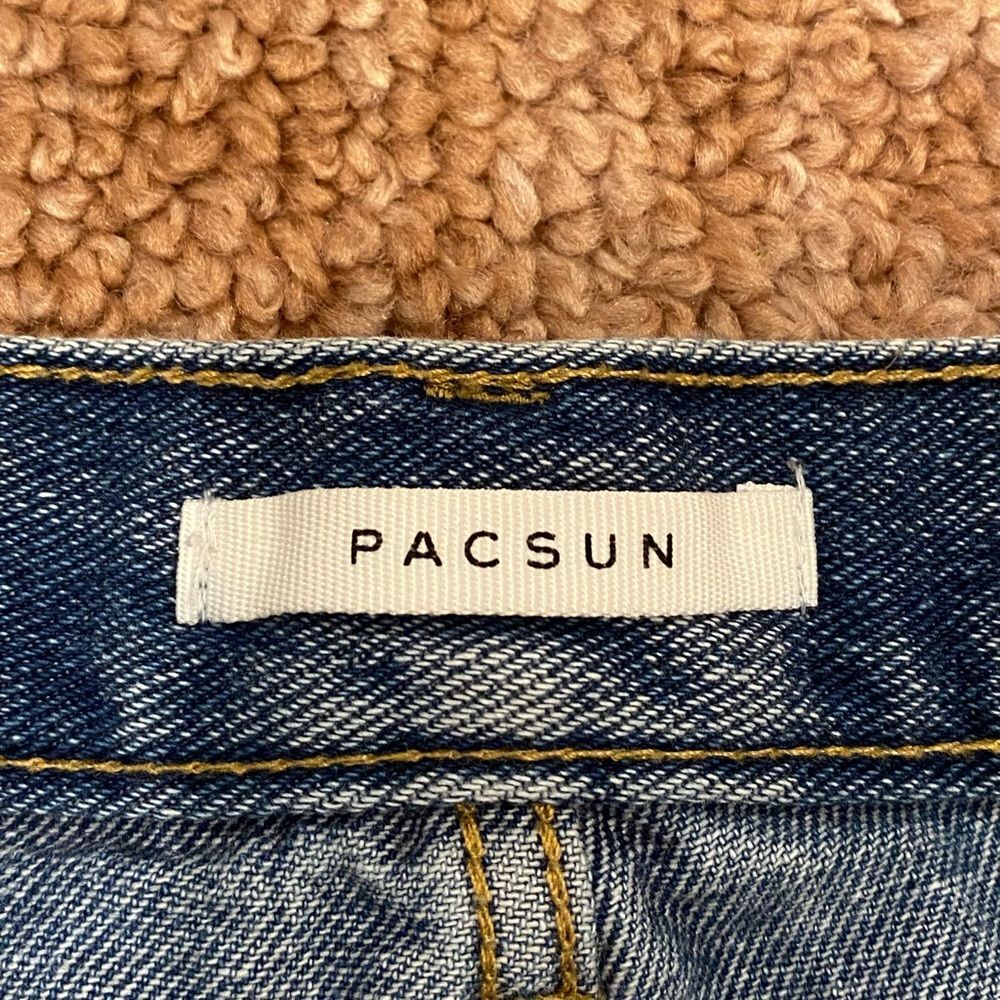 Pacsun denim shorts - High Rise 90’s Girlfriend Short - Picture 2 of 4